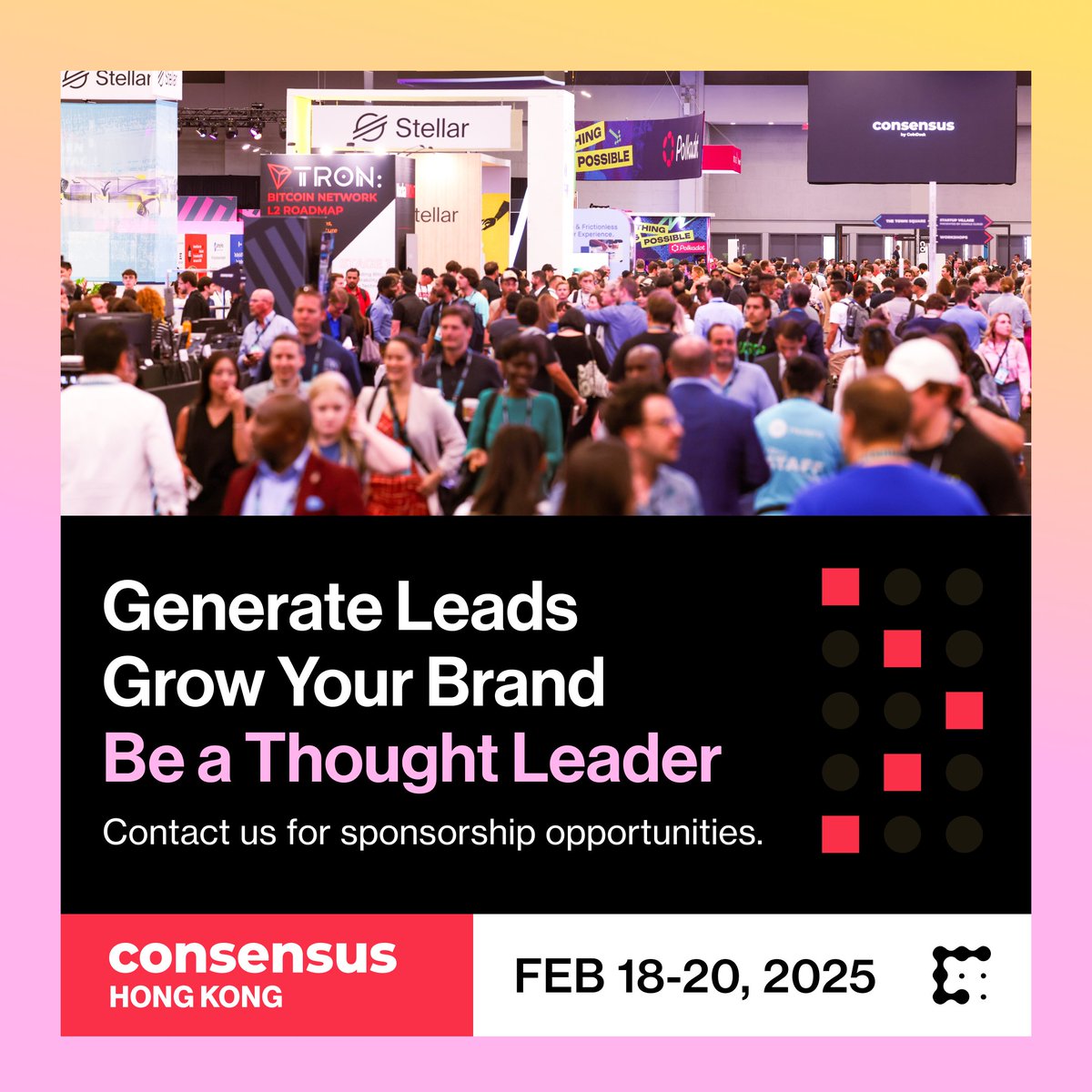 🌟 Join the most influential crypto event of 2025! 

Sponsor <a href="/consensus_hk/">Consensus Hong Kong</a> and engage with top blockchain leaders while growing your brand’s influence. consensus-hongkong2025.coindesk.com/become-a-spons…