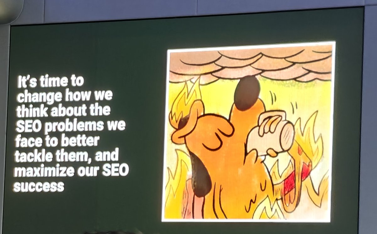 Hmmmmmm. High time !! Now it's time to change the way we think about #SEO !! #AhrefsEvolve