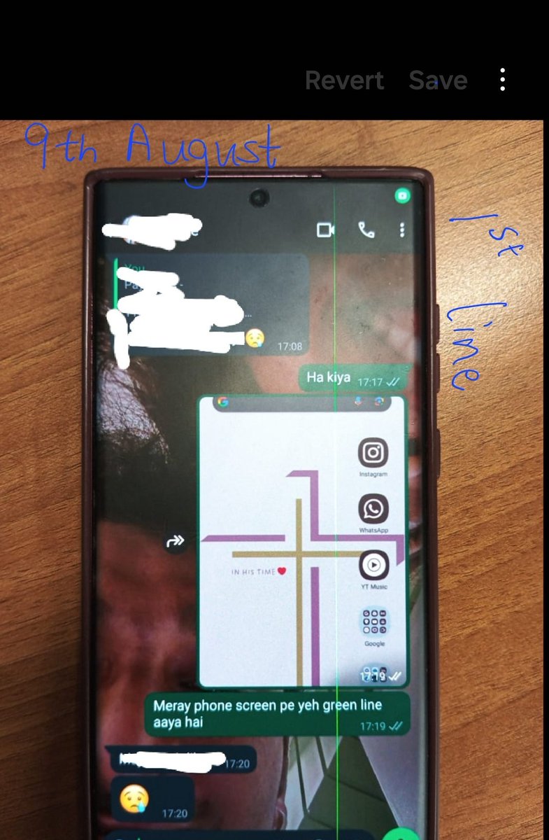 s_p1996's tweet photo. Serials of photos of green line on my s22 ultra....I hope I get a solution before this gets worse....every month a gift from samsung of green line 3rd month now with 3lines.watsoever you say this is now a software issue. HELP ME BEFORE MY SCREEN IS DEAD https://t.co/GWMD2dvsbV