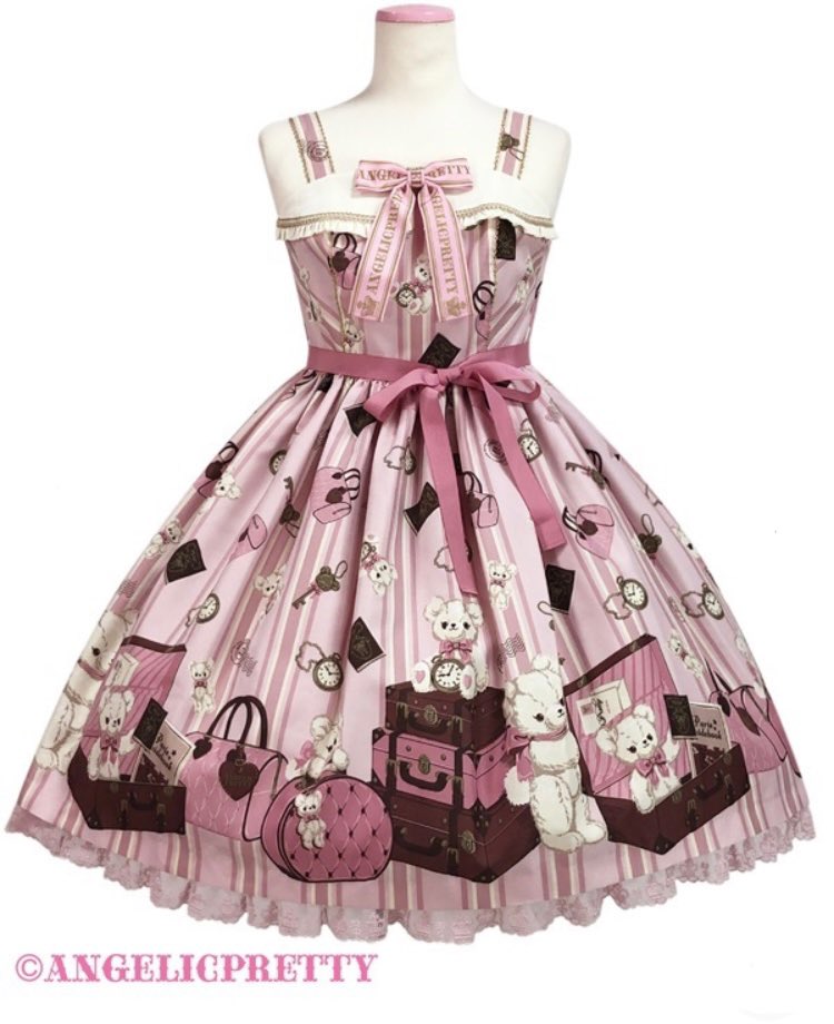 🎀仙台店入荷情報🎀 🧸Travelくまちゃん襟付きジャンパースカート