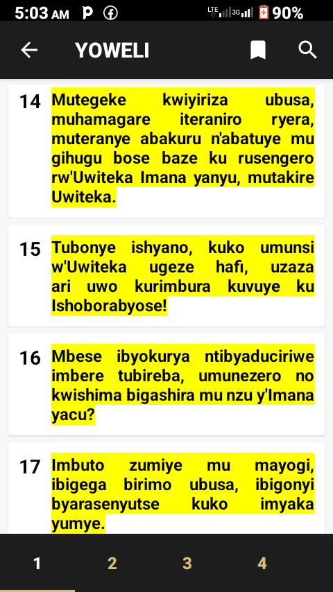 Mana nziza uhe imigisha myinshi abantu bita kd bagasoma ijambo ry'Imana kuri izi mbuga nkoranyamba.