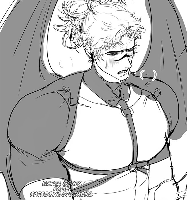 sakimenmen's tweet photo. Naughty dream demon choso and sukuna , sketchy wip. https://t.co/WV4uZYBQxU