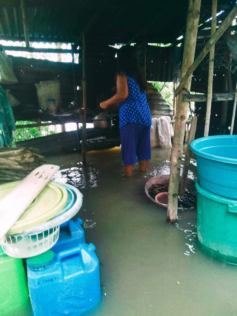 Our team visited one of our farmer leaders, Nanay Jonna, whose house was heavily flooded, yet she still offered us something to eat during our visit. We’ll be back in Nanay Jonna’s area tomorrow to distribute immediate relief assistance and hot meals.

#ProjectSagip #KristinePH