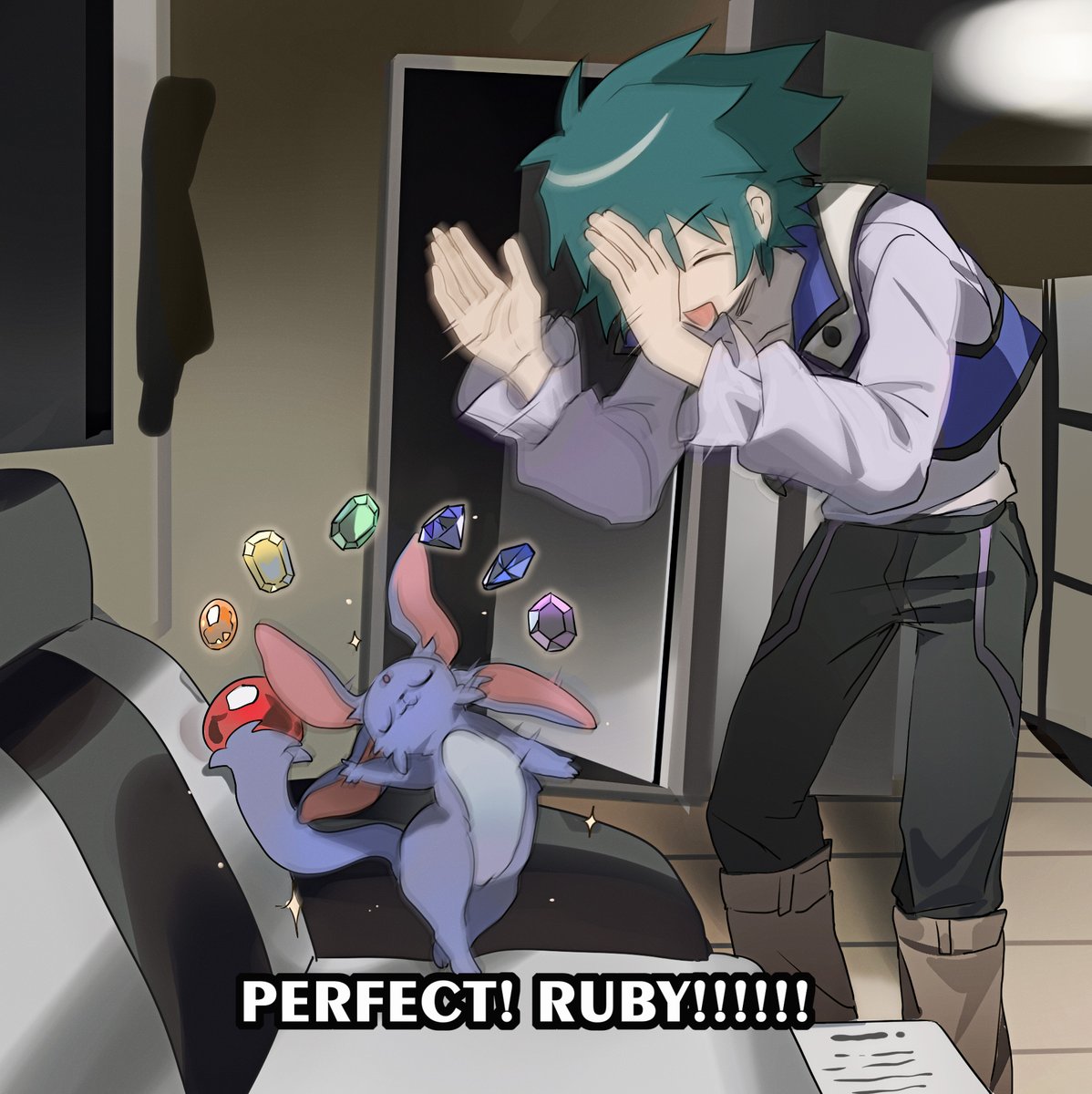 kibisukii's tweet image. PERFECT! RUBY!!!!!!