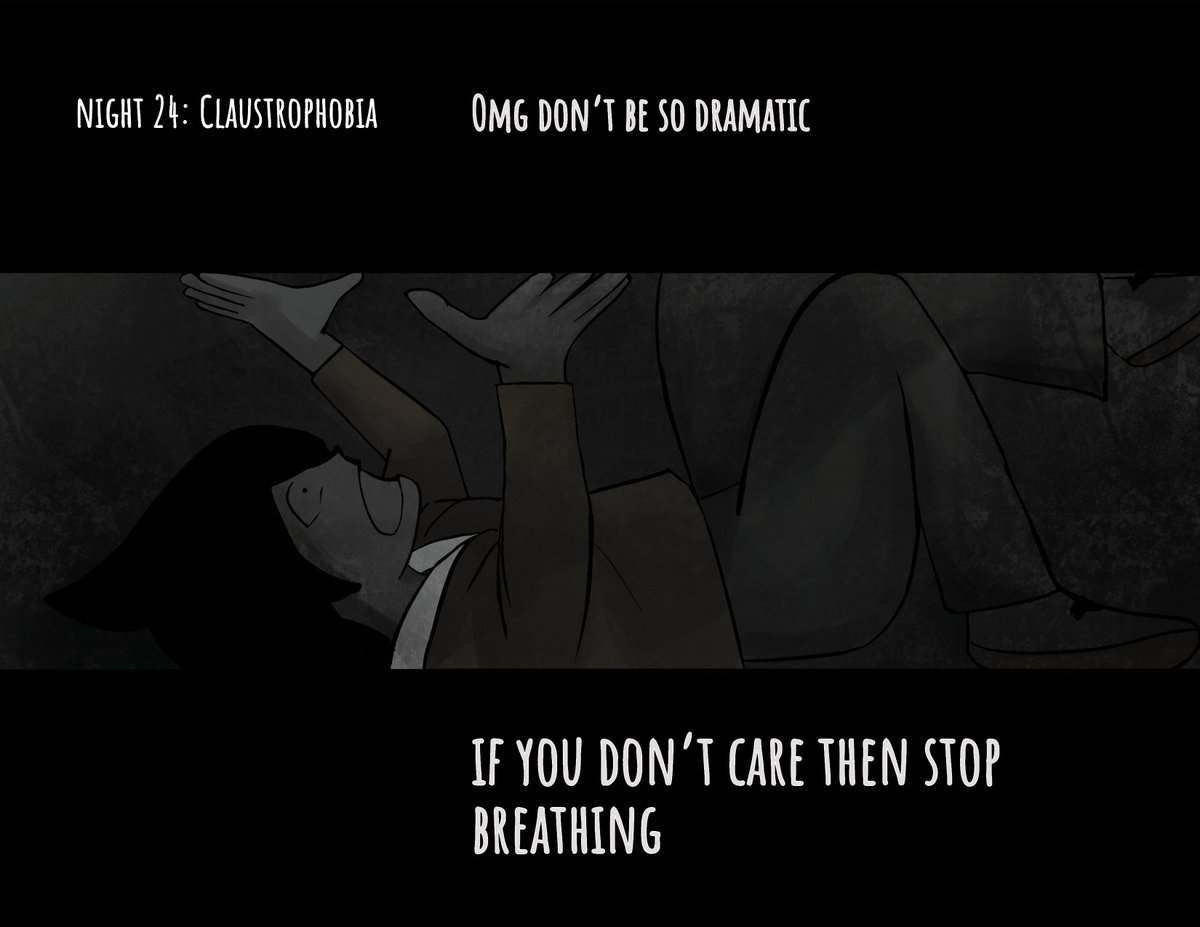 Benevir1's tweet photo. Survive Night 24: Claustrophobia

#inktober2024 #inktober https://t.co/JHCRwhwcI9