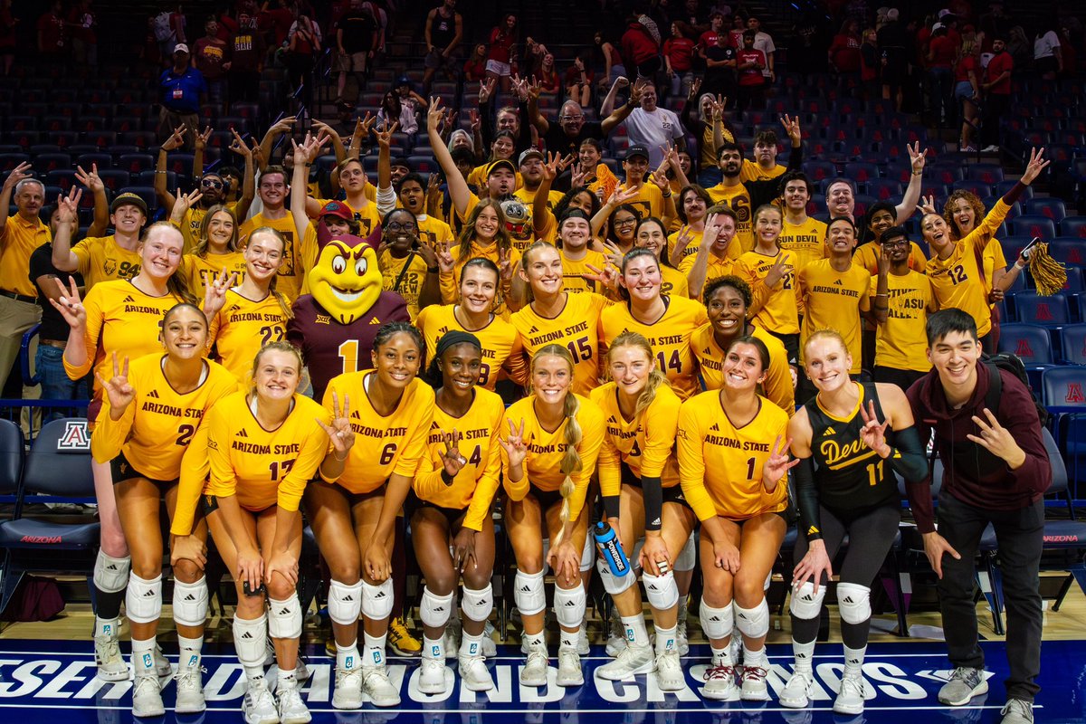 Brought the Sun Devil energy down south 😈

Thank you to <a href="/942Crew/">942 Crew</a>! 🔱

#ForksUp