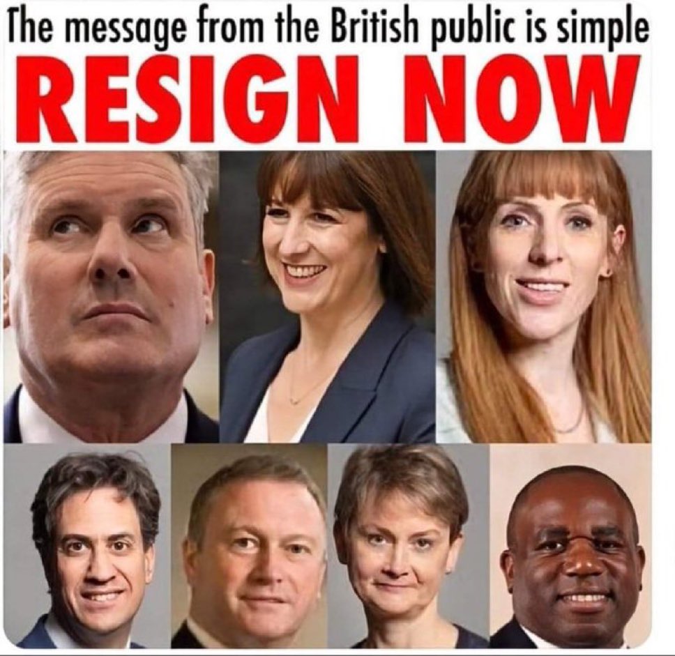 For the sake of Britain Resign?