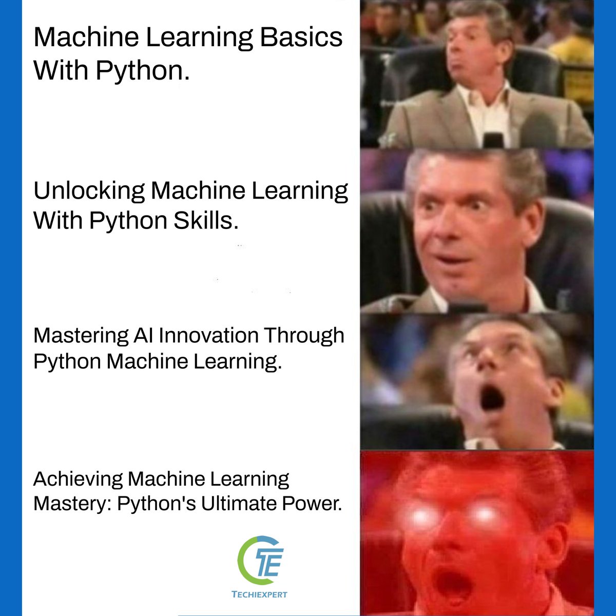 techiexpert's tweet image. When you realize Python is just a snake in disguise!
#TechiExpert
#softwaredev #programminglove #mobileappdesign