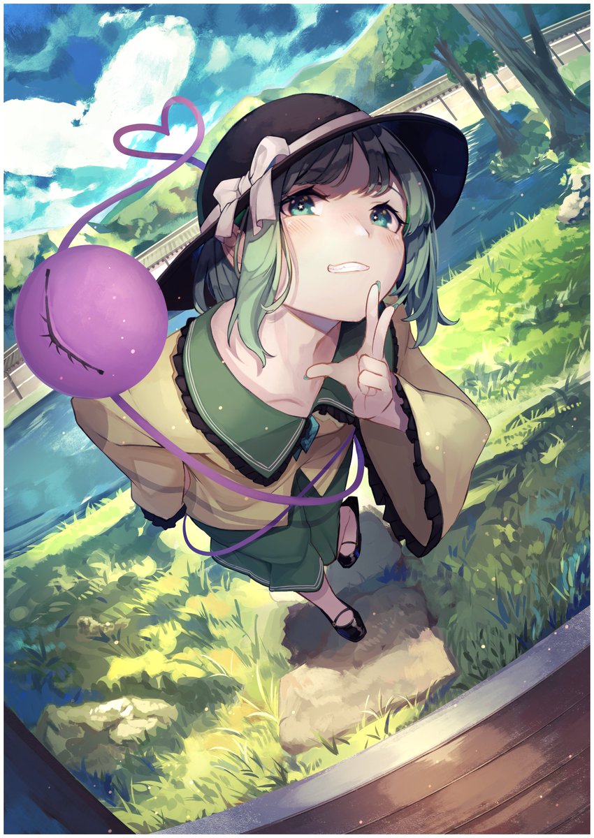 #東方Project 
自分が可愛いことを自覚しているこいしちゃん