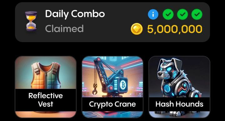 forcryptaTC's tweet photo. NEW DAILY #Gemz COMBO CARDs
25/10/2024

🚨 AIRDROP ALERT! 🐹🥵

👉🏼Early stage.
👉🏼First come, first 🥇served

Join our channel: https://t.co/hhcNjCpWFC https://t.co/RkAPEZ8iIz