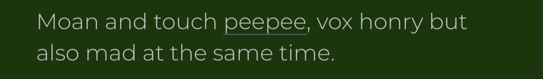 I'm sorry radio/snake fans, this is all I have to offer during my illness 🙇‍♀️

(slash to keep from polluting the tag with Vox lol)