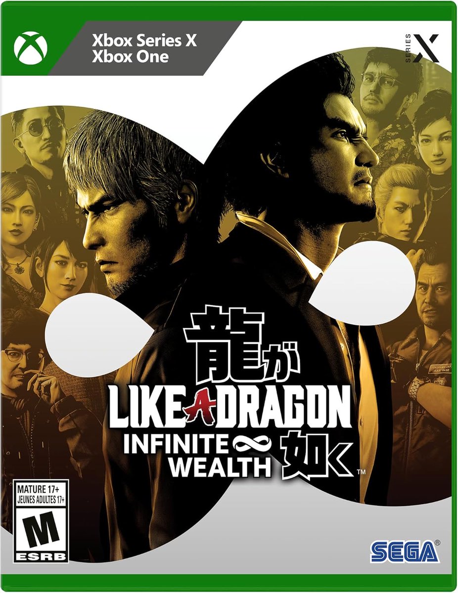 GYXdeals's tweet photo. Like a Dragon: Infinite Wealth - Xbox Series X is $29.99 on Amazon: https://t.co/wfFd5w6Obe (List Price $69.99) 

PS5: https://t.co/mXgy7hS2Ie
PS4: https://t.co/mRonaDzlXX #ad https://t.co/42F8qV6mGs