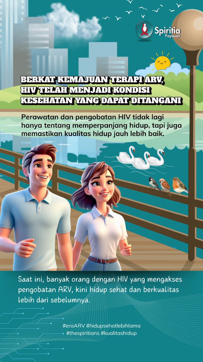 The_Spiritians's tweet image. Hidup sehat dengan HIV