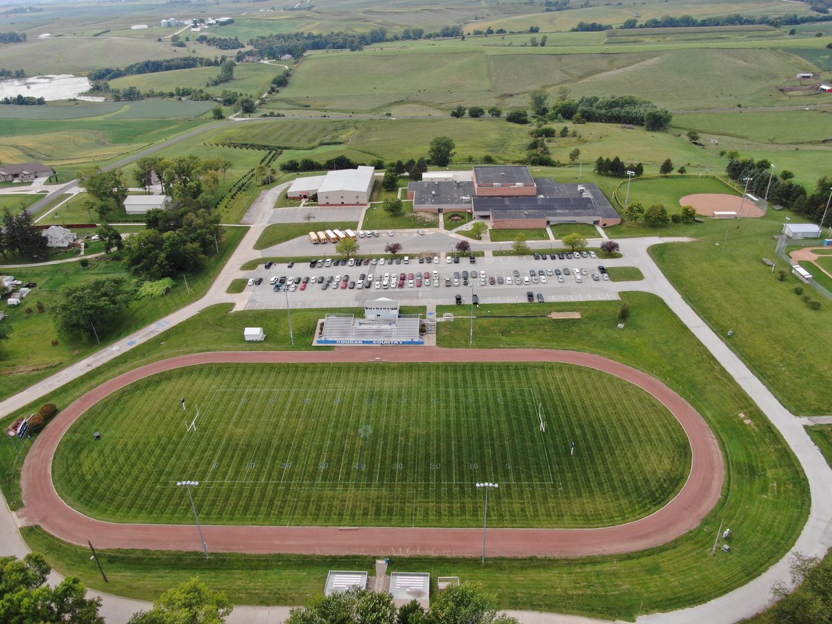 pioneerathletic's tweet photo. CAM Football Field, CAM Jr./Sr. High School - Anita, IA #FieldsofExcellenceFriday https://t.co/GjUKQ2ZAVy