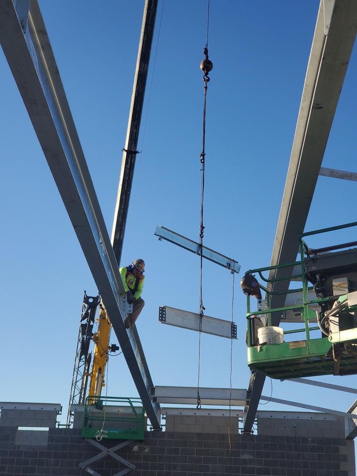 Lots of progress in the final building of Grant’s comprehensive modernization project!  It’s really starting to take shape!!!  🧡🤎🧡🤎