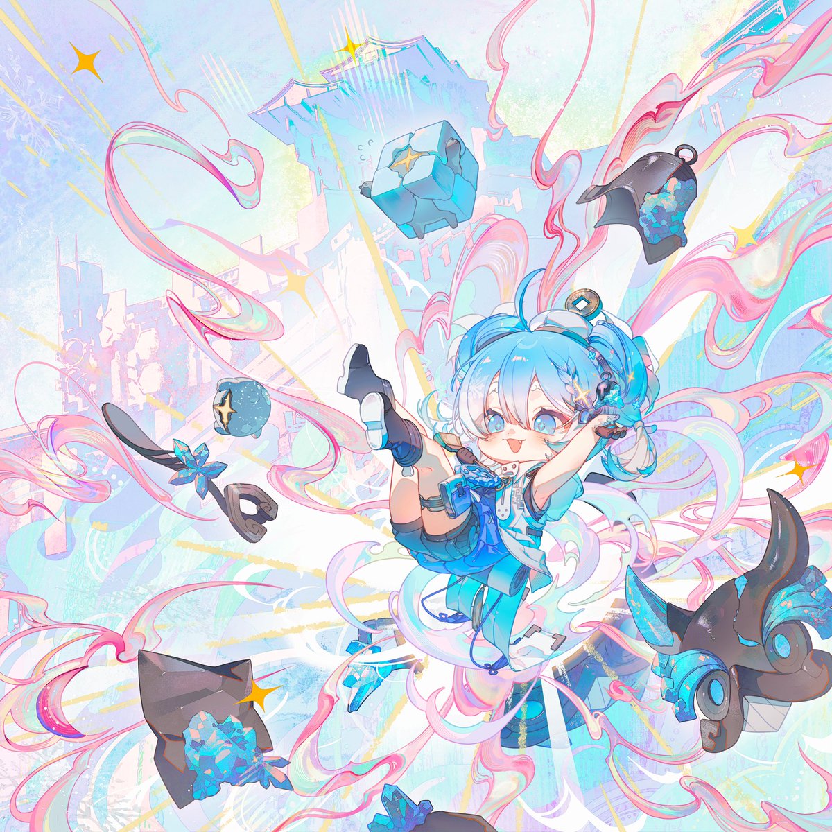 Nuclear_fuusion's tweet image. #WutheringWaves #Wuwafanart #Youhu 
❄️😋
