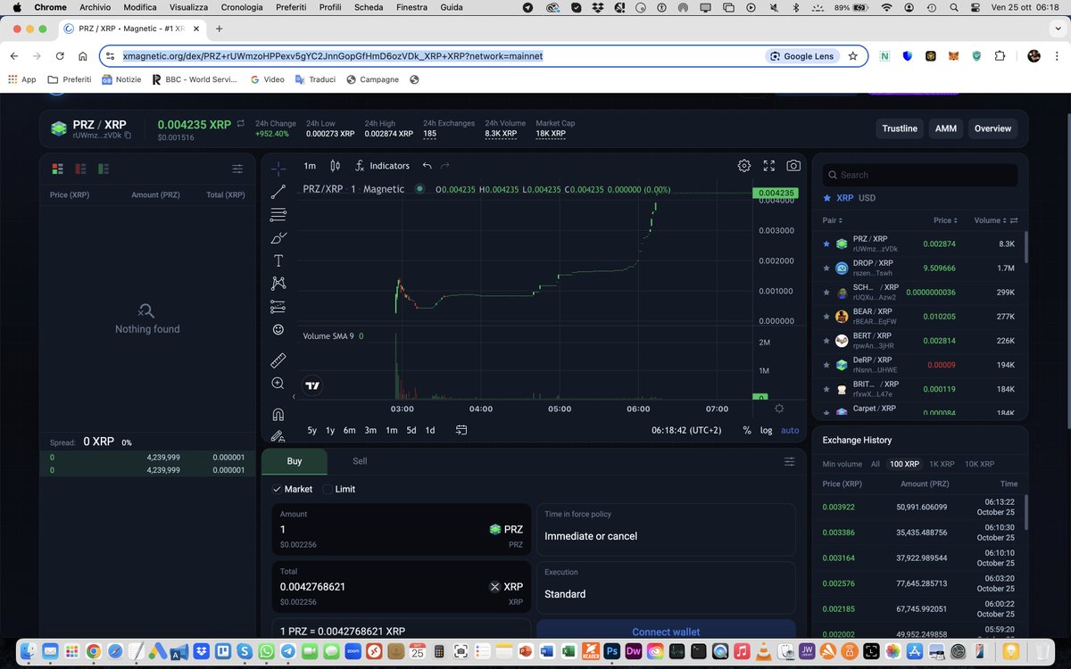 952% for $PRZ #PRAIZA #PRAIZAFINANCE on #XRPL after 40 min from the start.

#XRPL #XRPLCommunity #XRP #XRPHolders #XRPArmy #XRPFamily #XRPUnleashed