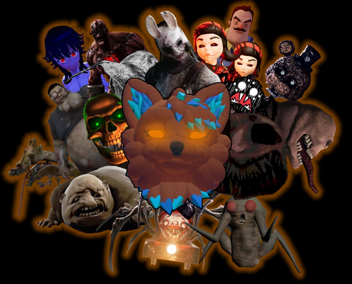 Gaymertonic's tweet photo. It is time!! On the 31st Oct at 11:30am UK time, I will be doing a 24 hour Halloween horror stream just like I did last year! This time I have a bunch of different horror games that we didnt play last year!! Who do you recognize?! https://t.co/nIroOLYzcY
