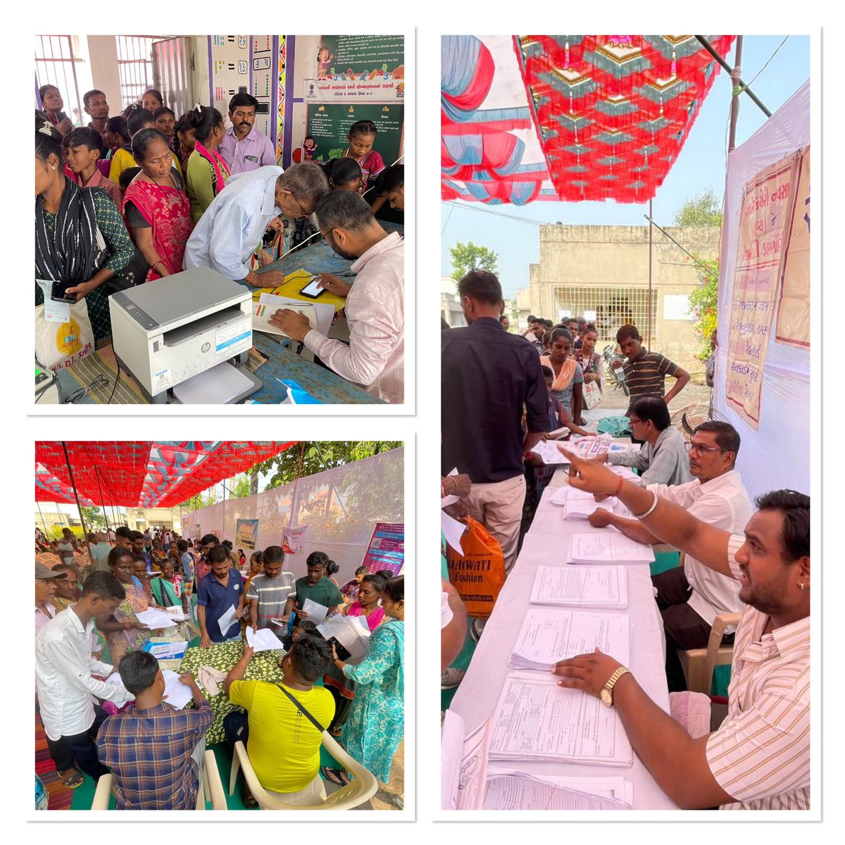RuralNavsari's tweet photo. આજ રોજ ગામ-અંબાડા, તા.નવસારી ગ્રામ્ય ખાતે દસમા તબક્કાનો સેવા સેતુ કાર્યક્રમ યોજાયો જેમાં ક્લસ્ટરમાં સમાવિષ્ટ ગામોના લોકોએ વિવિધ સરકારી યોજનાઓનો લાભ લીધો. 
#sevasetu @CollectorNav @CMOGuj @revenuegujarat https://t.co/sVKAZFyj1d