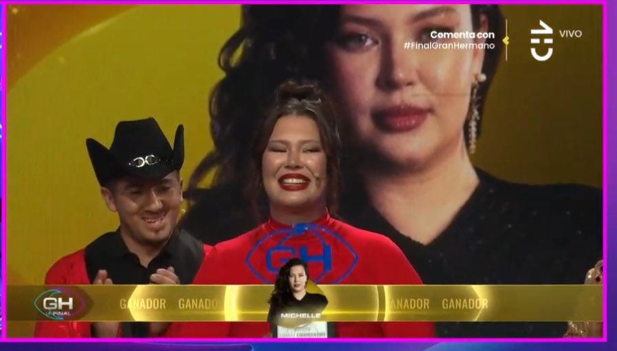 Michelle es la gran GANADORA.
Con aciertos y desaciertos logro llevas el rating de ese reality que nació muerto.
Al que no le guste, soporte: ELLA GANÓ 👑 🏆 
#GranHermanoCHV