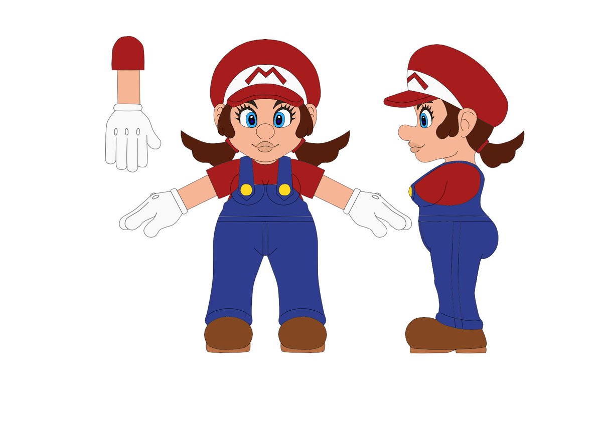 luisant02414905's tweet photo. model sheet of super maria sister,super mario female version,#SuperMario #rule63 #sfwart #art #modelsheet #SuperMarioPartyJamboree #mariobros  #Nintendo https://t.co/Xaj4x7lcnM