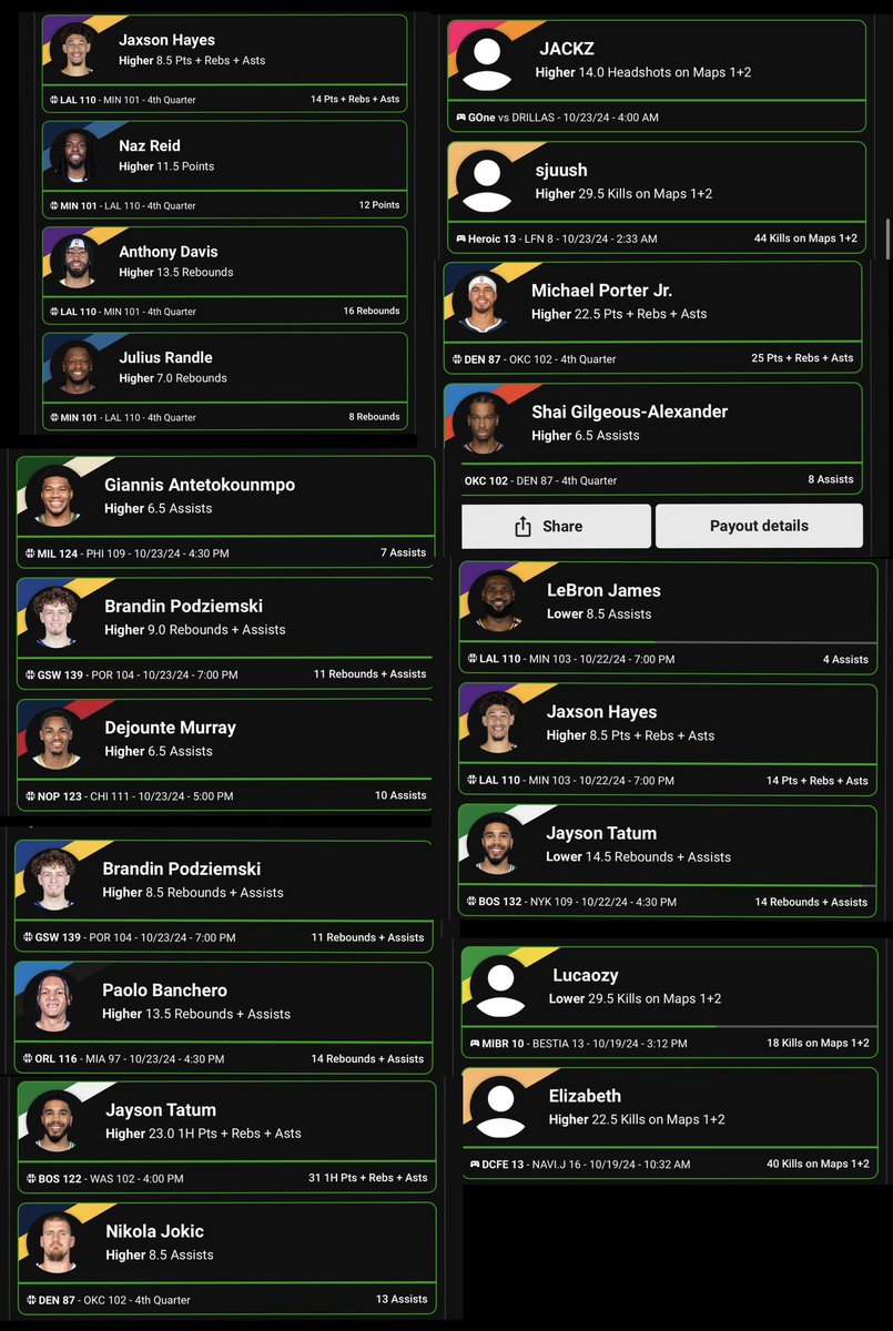 OnefleaY's tweet photo. HOLY IVE BEEN GOING CRAZY LATELY ✅💸💸
If you not tapped in with your boy then what are you doing 🤦🏽♂️🤦🏽♂️
#underfantasy #UnderdogFantasy #underdog #prizepicks #NBAbet #nba #NBA #GamblingX #gambiling #betting https://t.co/TynIeTR7kJ