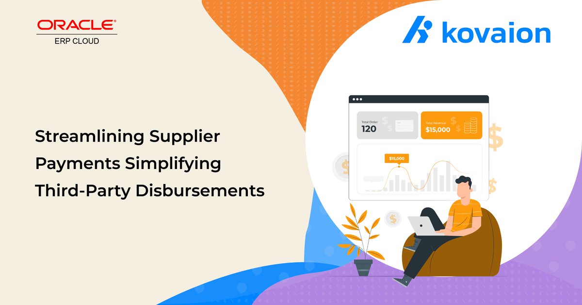 kovaion's tweet image. Streamlining Supplier Payments: Simplifying Third-Party Disbursements
To Know More, Visit: kovaion.com/blog/streamlin…
#Kovaion #OracleBlog #SupplierPayments #ThirdPartyDisbursements #FinancialStreamlining #PaymentSolutions #ProcurementEfficiency #BusinessFinance #CashFlowManagement