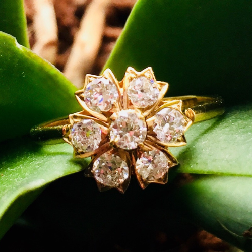 PriceScopeInc's tweet photo. This week for #ThrowbackThursday we featured a Yellow Gold Victorian Antique Flower Diamond Cluster Ring posted by PriceScope Member, petite_singe in 2018.

👉🏼 View More Images (FREE) - https://t.co/UrxNMiwnco

#tbt #anniversarygift #customjewelry https://t.co/ql1y2YpZiQ