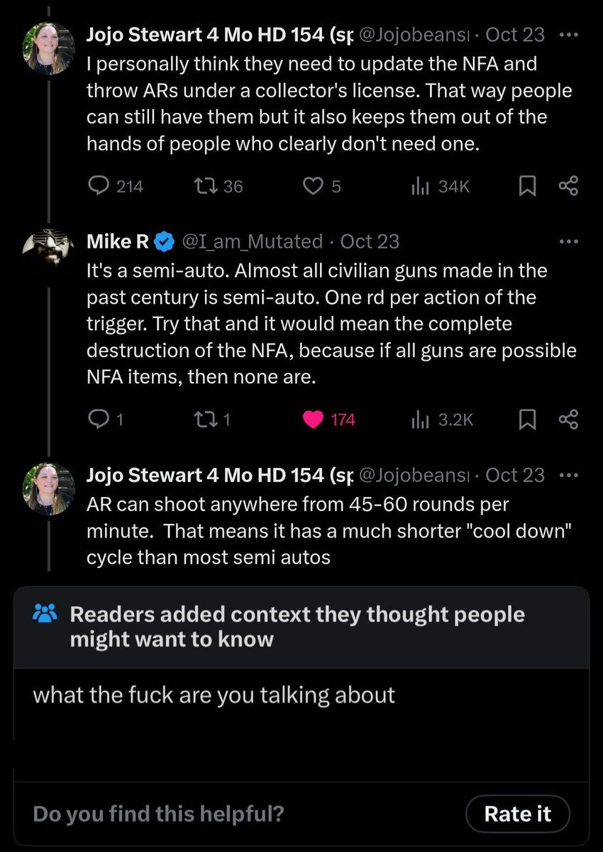 Bad Weapon Takes tweet media