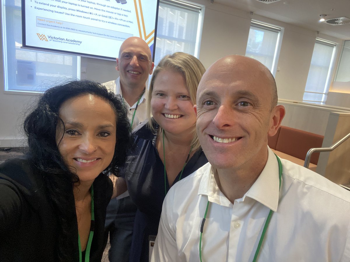 jettybe3's tweet photo. @burrows_jacquie &amp; I with a couple of doppelgängers discussing explicit instruction &amp; Reading.
Different contexts, acknowledging that this approach is ‘helpful for all, harmful for none, crucial for some.’
@AcademyVIC @SimonBreakspear @DunnEducation @StevenCapp @rhyssy33 https://t.co/7ZoxDD5cJt