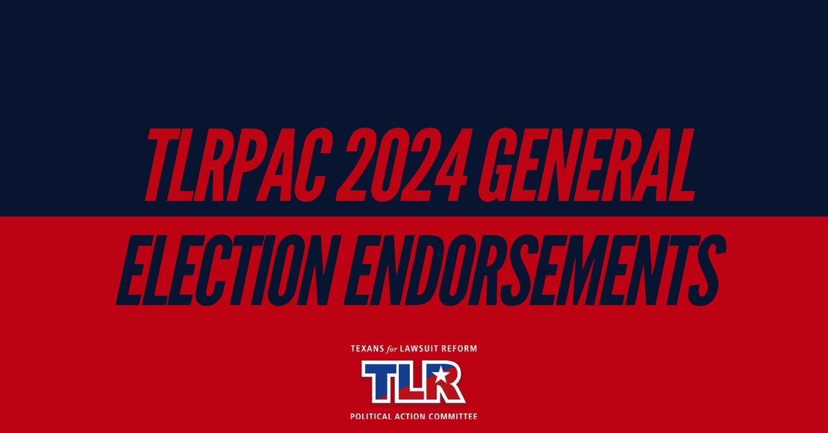 TLRPAC's tweet image. There’s only ONE WEEK left to vote early! TLRPAC is honored to endorse these accomplished candidates in the 2024 General Election. Before you cast your ballot, visit bit.ly/3U2au3E.
#txlege #txcourts #txjudges