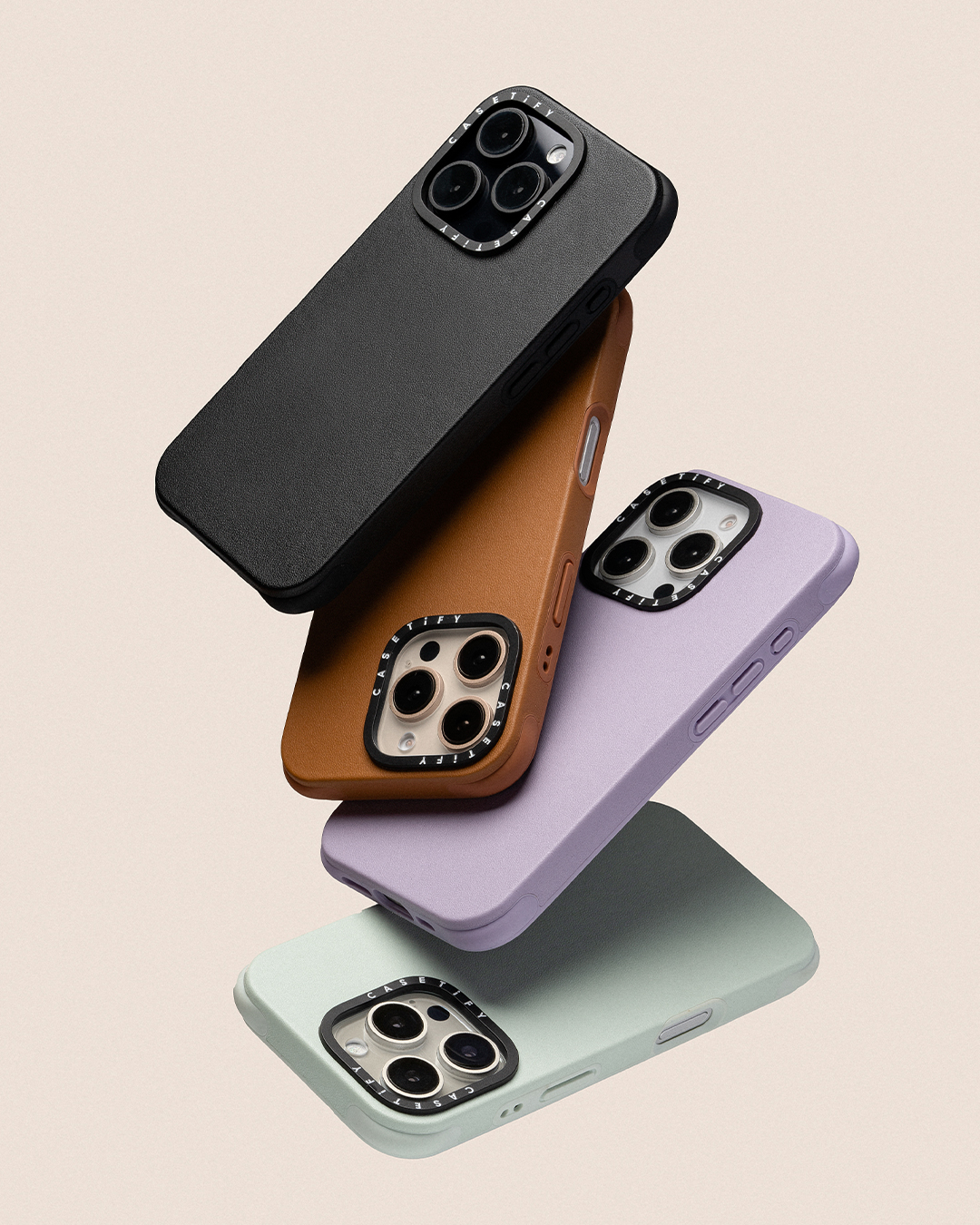 新品！CASETiFY BioVeg Case MagSafe Amazon.co.jp: CASETiFY BioVeg あふれる合成皮革 MagSafe対応