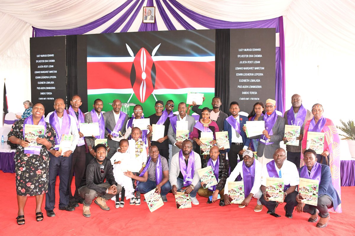 🎓Proud moment! Over 600 Police, Health, Education, &amp;other duty bearers graduated in #Samburu as part of the Kenya-Finland Bilateral Programme on #GenderBasedViolence.  Together, we're transforming service delivery to protect and empower communities.  #GBV #EndGBV #Kenya #Finland
