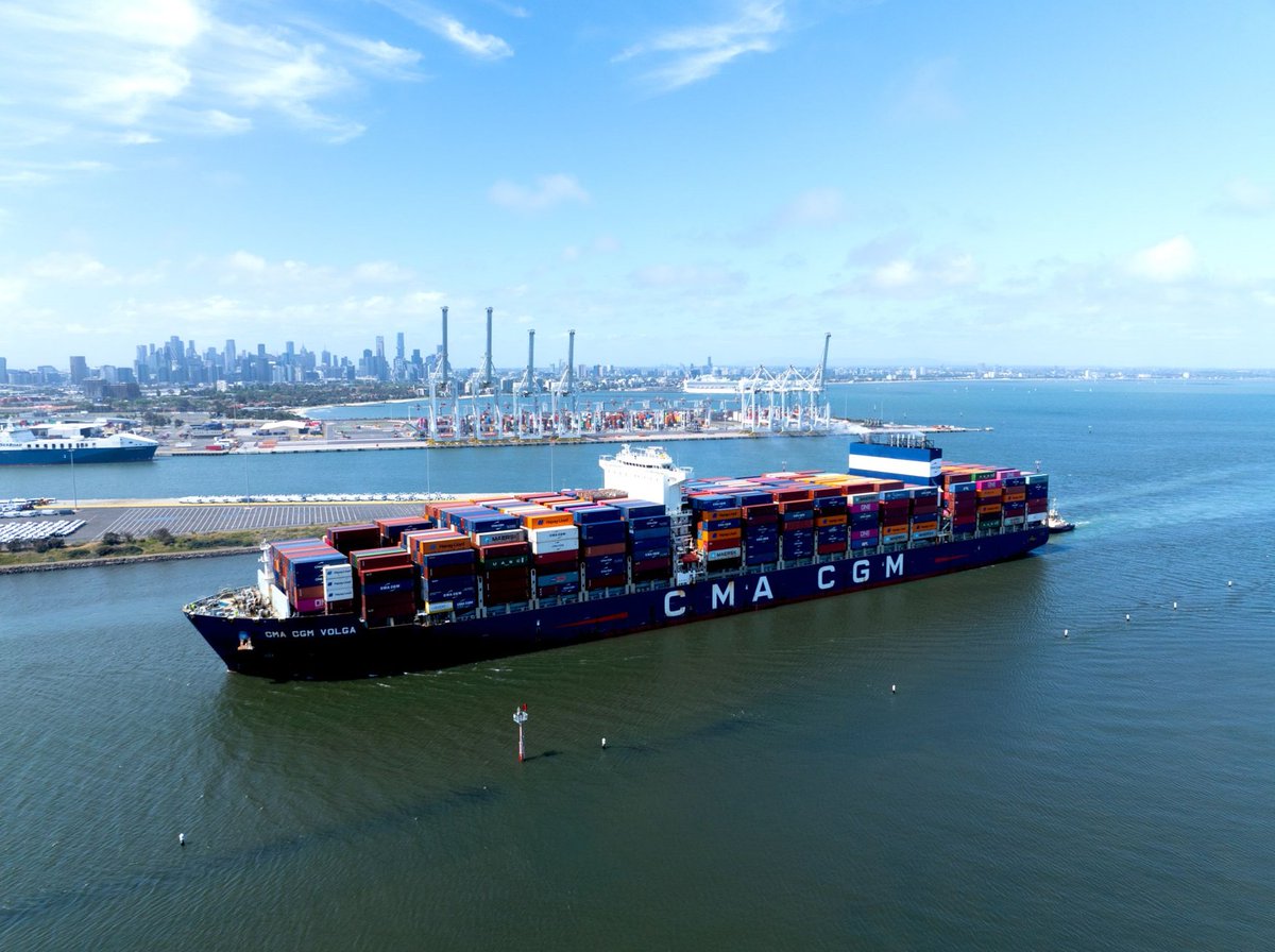 Port of Melbourne is proud to welcome the largest ever vessel to call at the Port’s Swanson Dock. The Seaspan Breeze arrived at <a href="/PatrickTerminal/">Patrick Terminals</a> this morning, setting a new benchmark at 337 metres in length and 48.2 metres in beam.

The milestone comes just days after CMA CGM