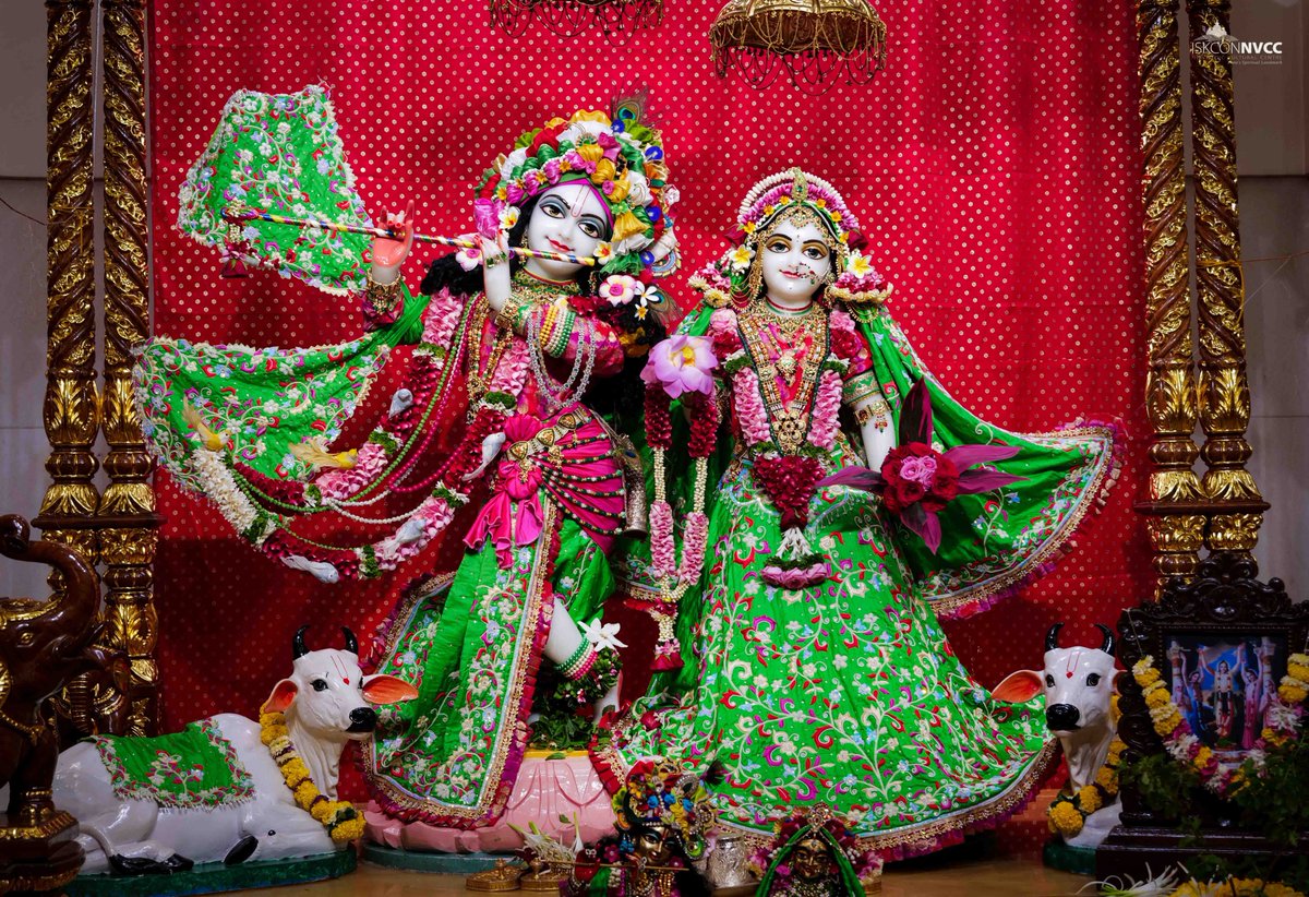 ISKCONPune's tweet photo. 🙏🏽Today's Darshan 📿 🗓25-10-2024🙏
🌷Sri Sri Radhavrindavanchandra🌷
🚩@ISKCONNVCCPune🚩
.
.
#Kartik #OfferDiyaToKrishna #KartikMonth
#Kartik2024 #DamodarMaas #Kartikmonth
#ISKCONNVCC #ISKCONPune #ISKCONNVCCPune #ISKCON #25thoctober #25thoctober2024 #Friday
#Harinaamsankirtan https://t.co/1AURkGitq9