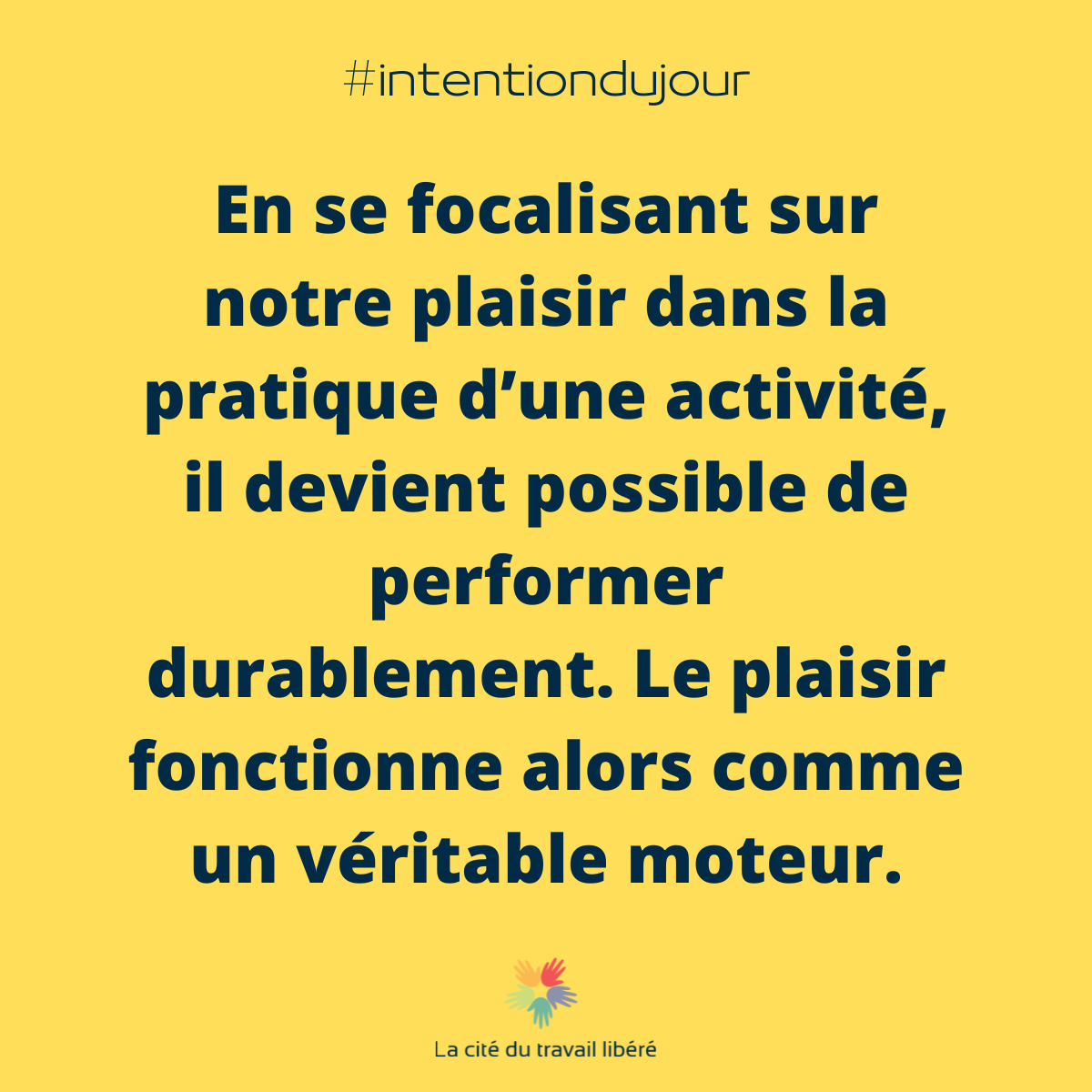 Chaque matin, à travers votre #intentiondujour, projetez-vous dans cette journée avec votre cœur, vers ce qui vous anime &amp; vous met en joie🚀
A la source de toute action, de toute décision, se trouve une intention. ➕ votre intention est claire, ➕ votre action aura de l’impact✨