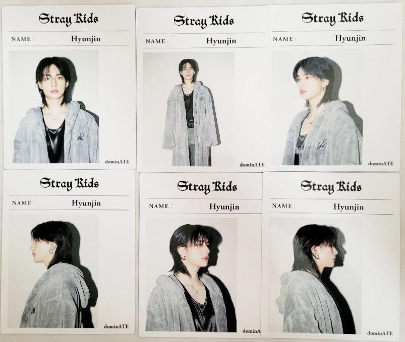 hyunjin instant photo sets!