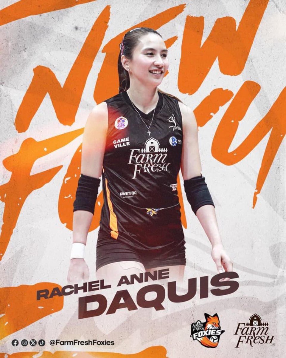 QueenHellaxx's tweet photo. Welcome to Farm Fresh, Rachel Anne Daquis!! Good luck, RAD!! 🧡🦊

#PVL2024 #FarmFreshFoxies https://t.co/Xw6H2u6FNN