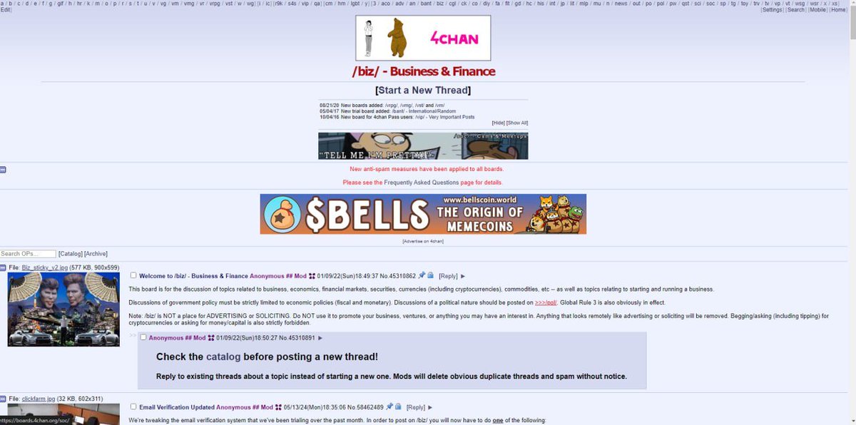 BellscoinOnETH's tweet photo. $BELLS 4chan ads is live, RING RING RINGG! 🔔

https://t.co/L1c00IzhMK https://t.co/oA9AkLDeMM