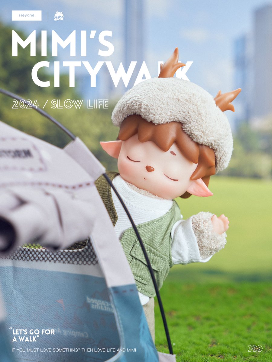 𝙈𝙄𝙈𝙄'𝙎 𝘾𝙄𝙏𝙔 𝙒𝘼𝙇𝙆 𝙫𝙞𝙣𝙮𝙡 𝙥𝙡𝙪𝙨𝙝 𝙗𝙡𝙞𝙣𝙙 𝙗𝙤𝙭𝙚𝙨 

Press the pause button,
To build your own “slow life.”
Life can be both strong and light. ✨

𝙍𝙚𝙡𝙚𝙖𝙨𝙚 𝘿𝙖𝙩𝙚 𝟐𝟎𝟐𝟒/𝟏𝟏/𝟎𝟒 (𝐌𝐨𝐧.) 𝟐𝟎:𝟎𝟎 𝐆𝐌𝐓+𝟖🇨🇳