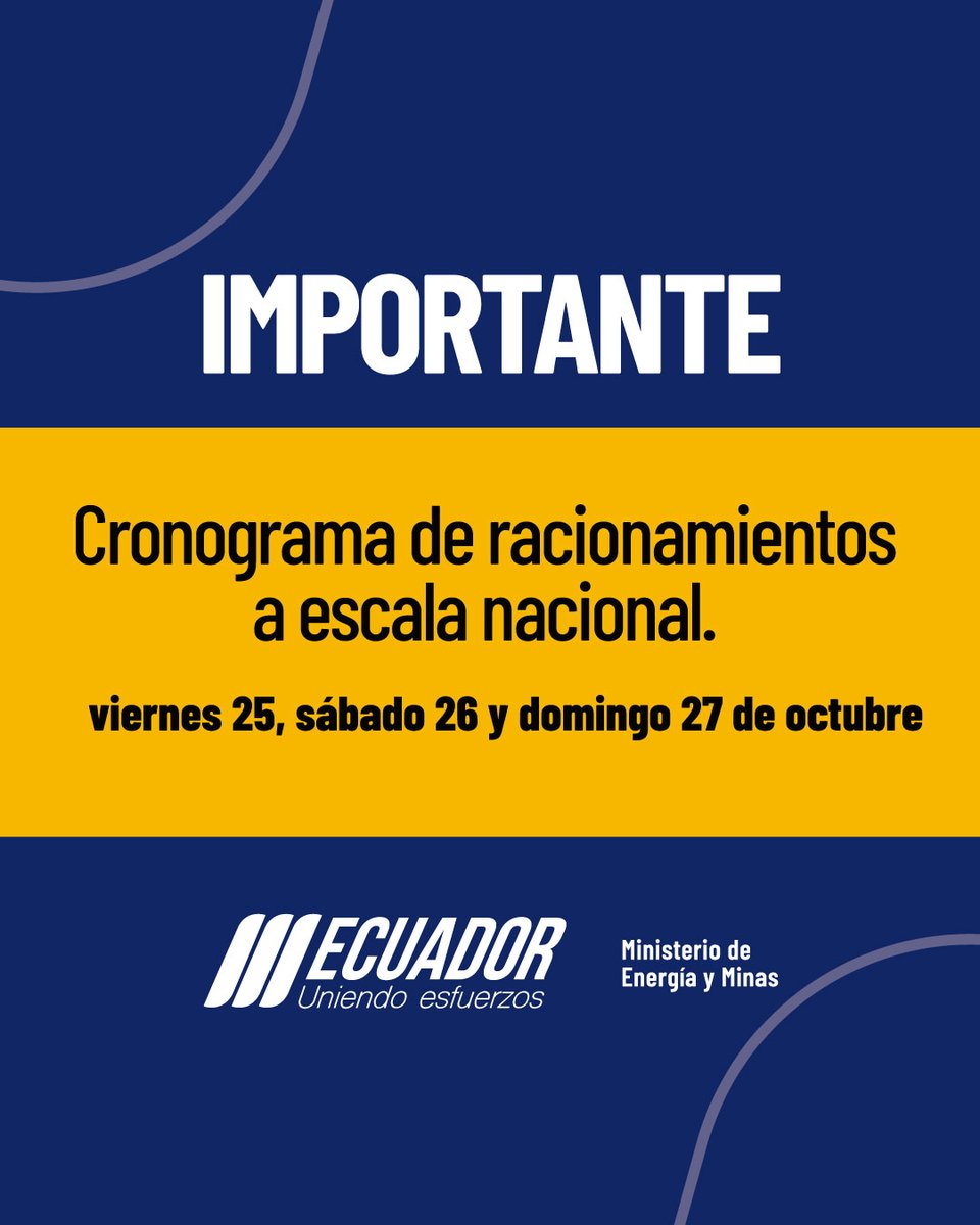 Viceministerio de Energía 🇪🇨 tweet media