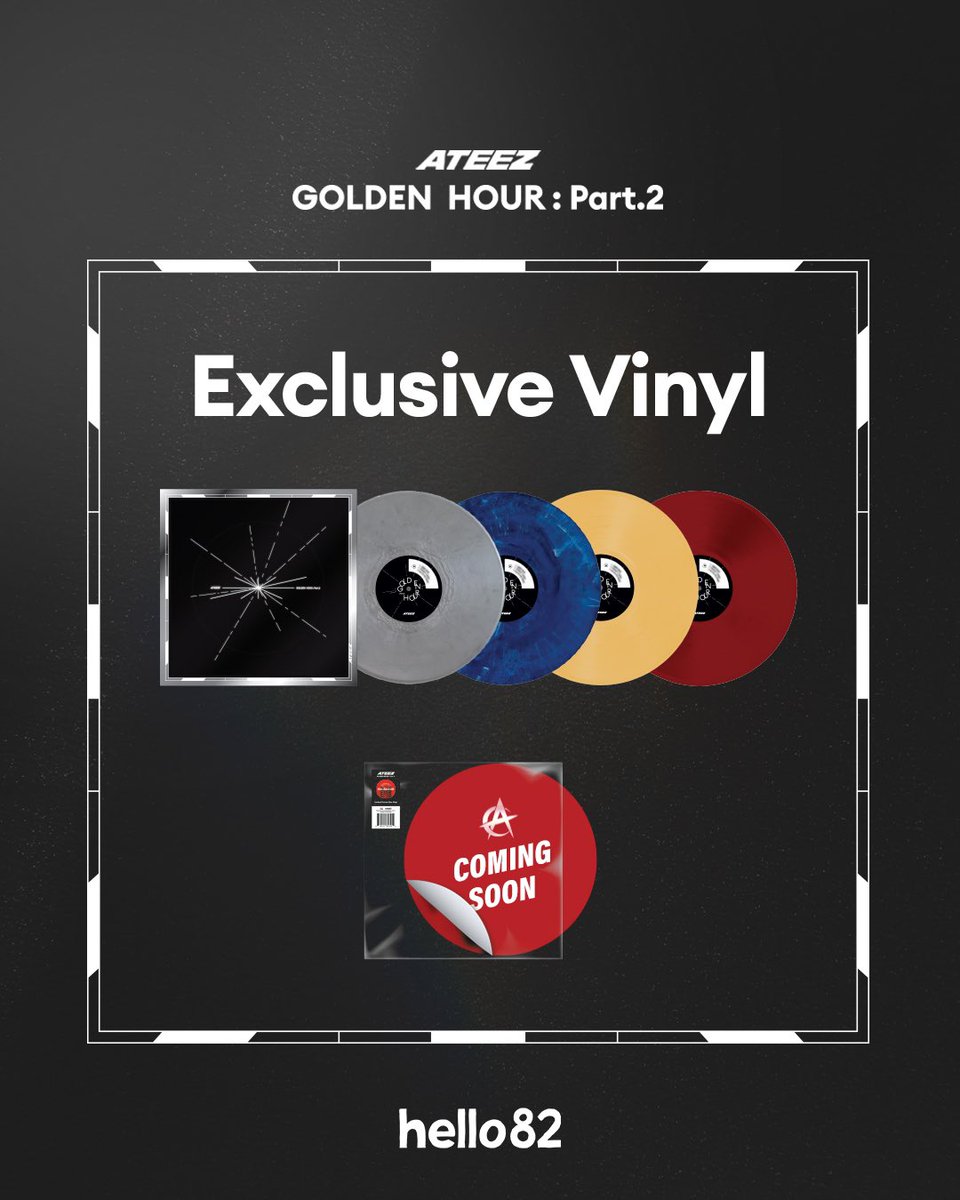 MistKshop's tweet image. [PH GO] #ATEEZ [GOLDEN HOUR: PART 2]

MAKESTAR
• poca album - 680
• poca album set (3 ver) - 1950

SOUNDWAVE
• pb ver - 880
• pb ver set - 2630

NO POB
• pb ver - 450

HELLO82/ US POP-UP
• vinyl - 2850 each
• pb ver - 2500 each
• us digipak - 1780 each

dop: november 30…