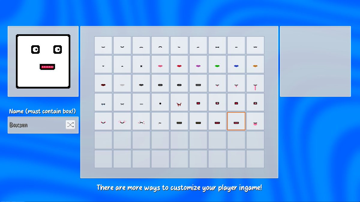 Working on a better character creator screen for Adventures in Box Land.

#indiegame #indiedev #GameMaker #gamedev #IndieGameDev