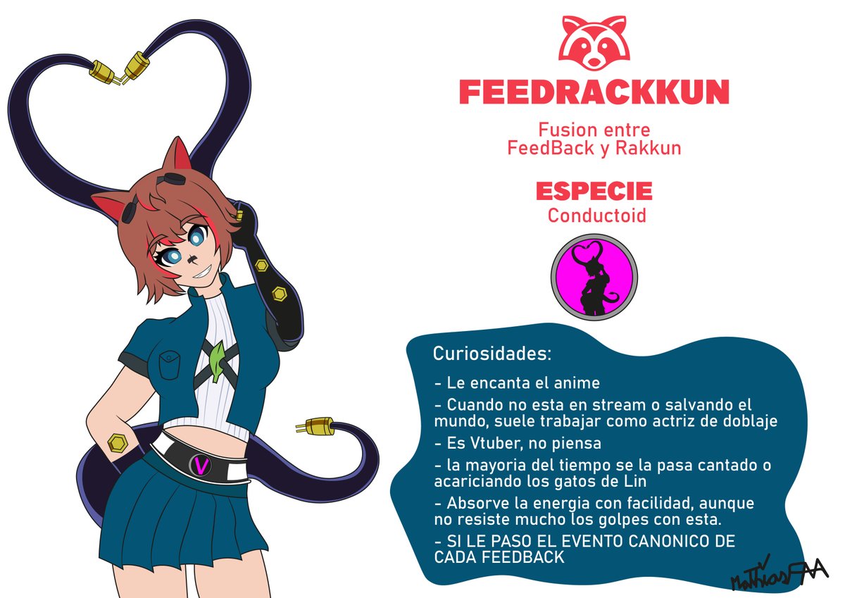 MathiasFaa's tweet photo. FEEDRACKKUN
Quien es mejor para la accion? lo es Feedrackkun la alien favorita de todos.
Fue lo que peso Lin mientras la invocaba para hacer un cover juntas.
#RakkunArt #rakkun #ben10fanart #Ben10 #omnitrix #Vtubertrix #vtuber https://t.co/6uvfrW8DDm