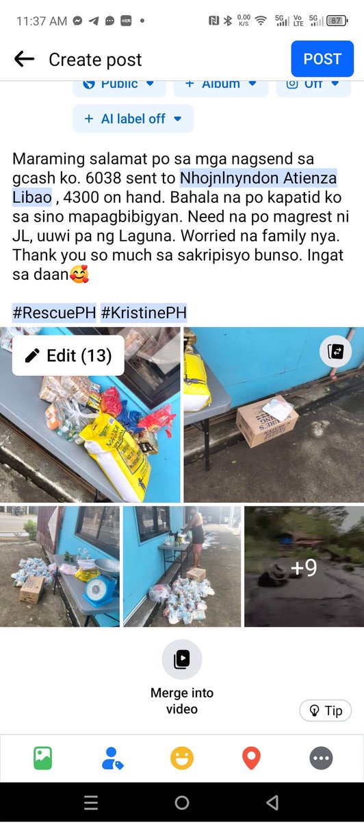 damnsweet00201's tweet image. Posted in FB for other sponsors na rin. 

#RescuePH #KristinePh #LemeryNeedsHelp #BatangasNeedsHelp