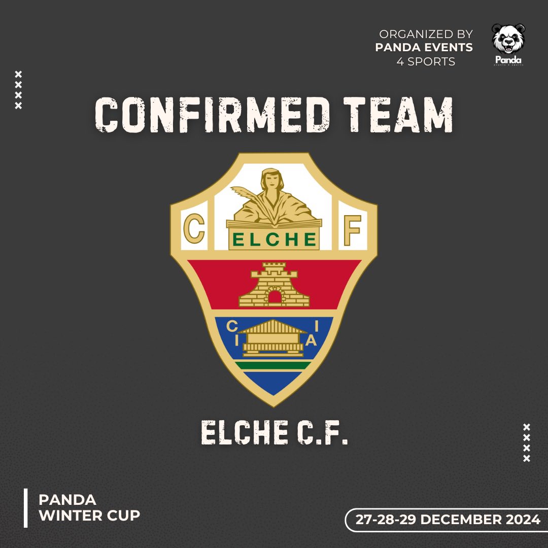 🆆🅴🅻🅲🅾🅼🅴 🟢⚪️

Elche C.F. confirmed team in 𝐏𝐚𝐧𝐝𝐚 𝐖𝐢𝐧𝐭𝐞𝐫 𝐂𝐮𝐩.

• UNDER 12

#torneo #torneofutbol #alevin #benjamin #torneoalevin #torneobenjamin #pic #pandawintercup #alfaz #alfazdelpi #alicante #futbolbase #U10 #U12