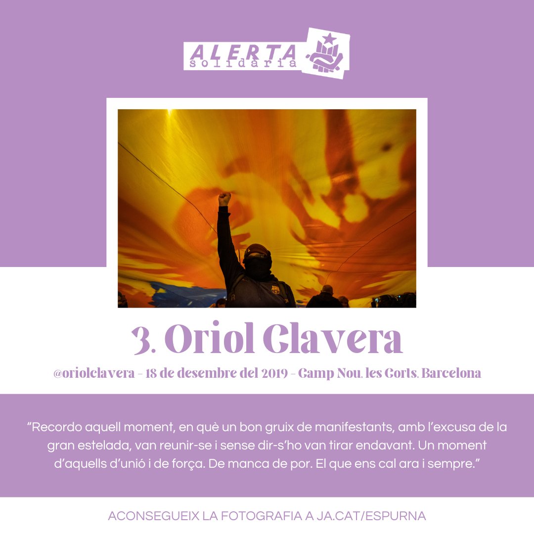 Alerta Solidària (@alertasolidaria) on Twitter photo 🔥 L'ESPURNA de la LLUITA!
A 5 anys de les protestes post-sentència #Urquinaona5anys:
🟡Recordem i reivindiquem aquells fets!
🟡Seguim donant suport a les persones represaliades!
📸 Amb la col·laboració de l'<a href="/oriolclavera/">Oriol Clavera</a>
🔥Ajuda'ns a seguir lluitant👉ja.cat/espurna 🔥 L'ESPURNA de la LLUITA!
A 5 anys de les protestes post-sentència #Urquinaona5anys:
🟡Recordem i reivindiquem aquells fets!
🟡Seguim donant suport a les persones represaliades!
📸 Amb la col·laboració de l'<a href="/oriolclavera/">Oriol Clavera</a>
🔥Ajuda'ns a seguir lluitant👉ja.cat/espurna