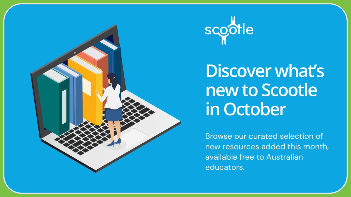 Discover what's new in Scootle this month. Our quality- assured, curriculum-aligned learning resources are free for Australian educators. Explore our curated collection: ow.ly/pHsG50TT3o4