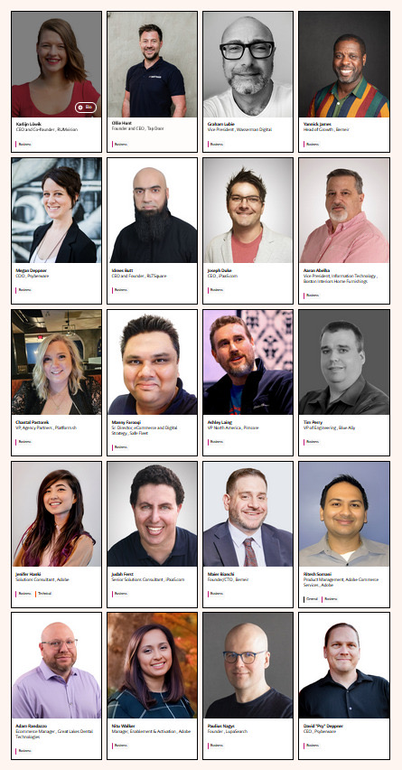 meetmagentonyc's tweet photo. Thank you to our Business Track speakers for inspiring talks on “Data-Driven Decision Making” and “Customer Experience Excellence.” Your insights empowered MM24NYC attendees to thrive in e-commerce. Grateful for your impact!
#MM24NYC #BusinessTrack #DataDriven #CustomerExperience https://t.co/7KmNLw0YV2
