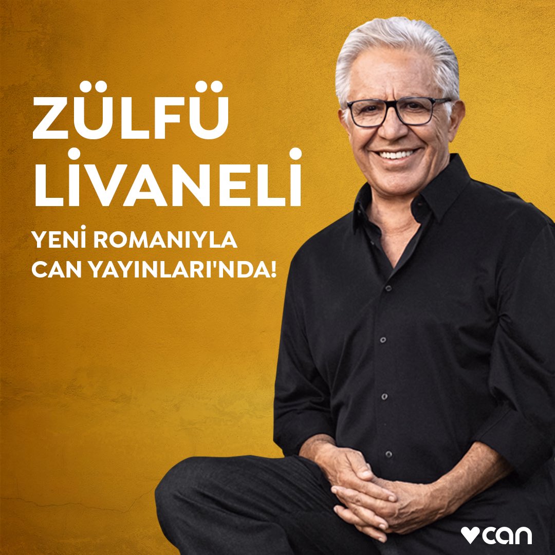 Edebiyat dünyasının usta kalemi, fikir insanı, müzisyen Zülfü Livaneli’nin yeni romanı 2025’te Can Yayınları’nda!